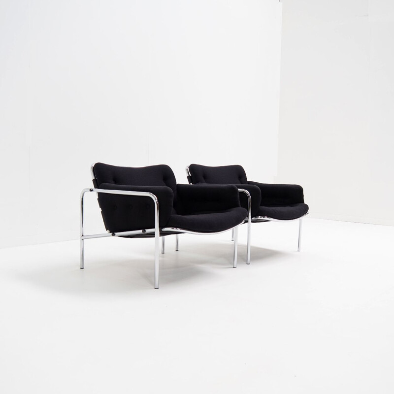 Pair of vintage "Osaka" armchairs by Martin Visser for 't Spectrum, 1972