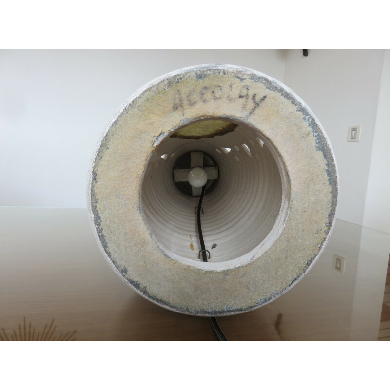 Vintage-Lampe von accolay aus Keramik und Harz, 1960