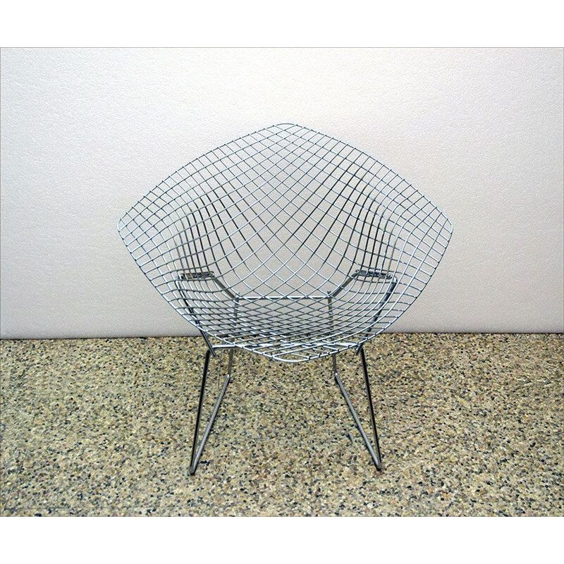 Paar Vintage Diamond Sessel von Harry Bertoia für Knoll