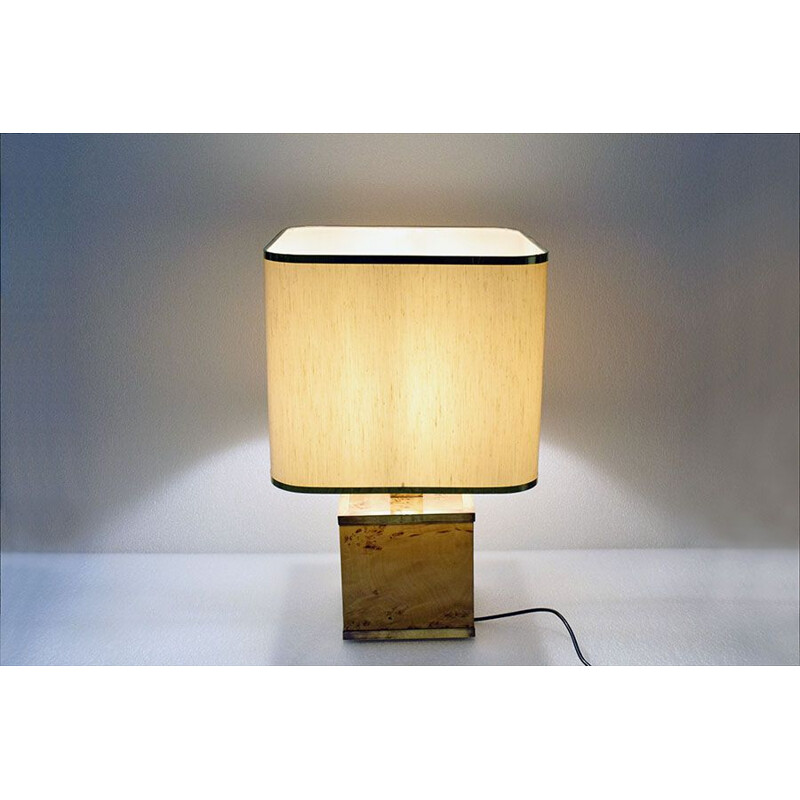 Lampe de table vintage Romeo Rega radica, 1970