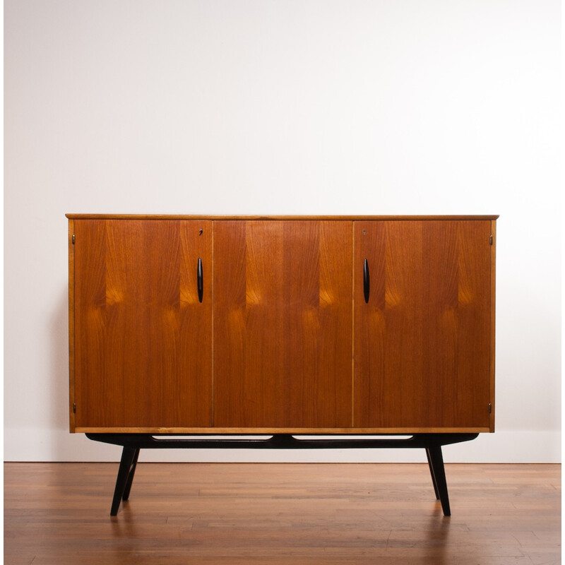 Small sideboard in teak - 1950s