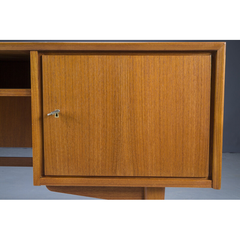 Mid-century Danish teak desk, 1960s