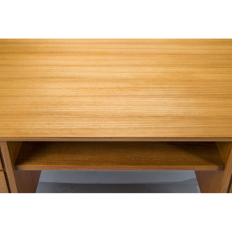 Mid-century Danish teak desk, 1960s