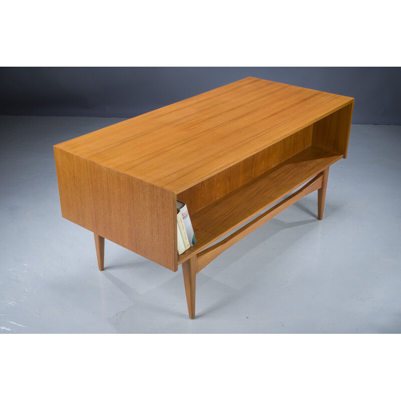 Mid-century Danish teak desk, 1960s