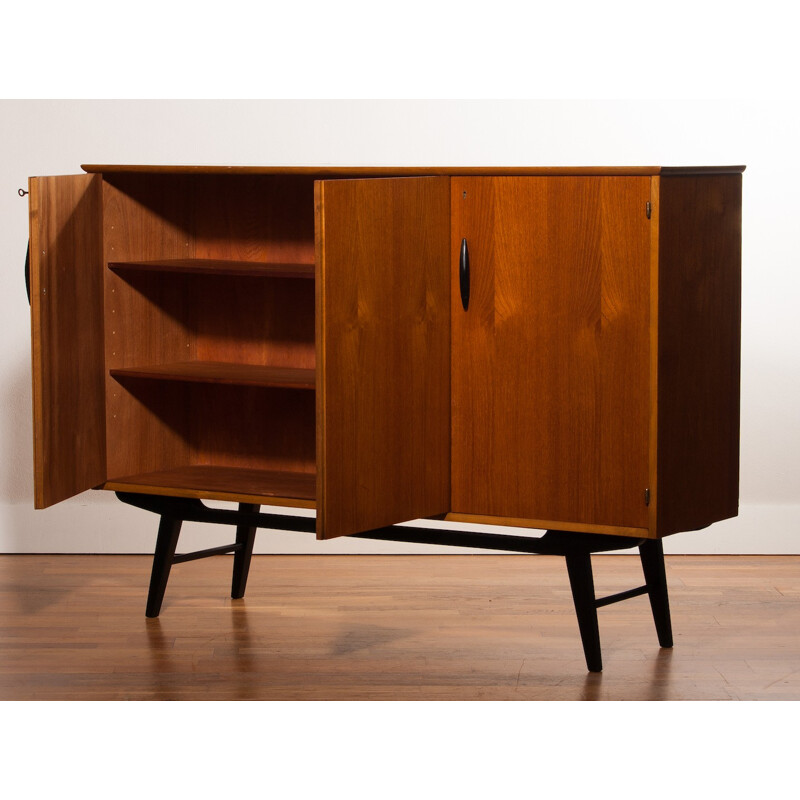 Small sideboard in teak - 1950s