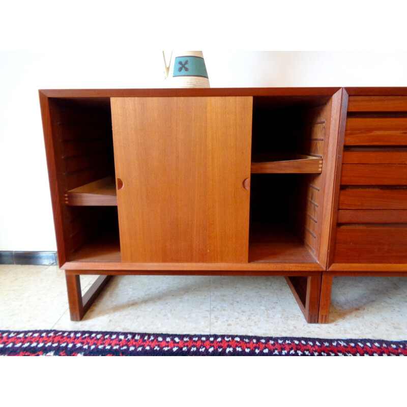 Scandinavian sideboard in teak, Poul CADOVIUS - 1960s