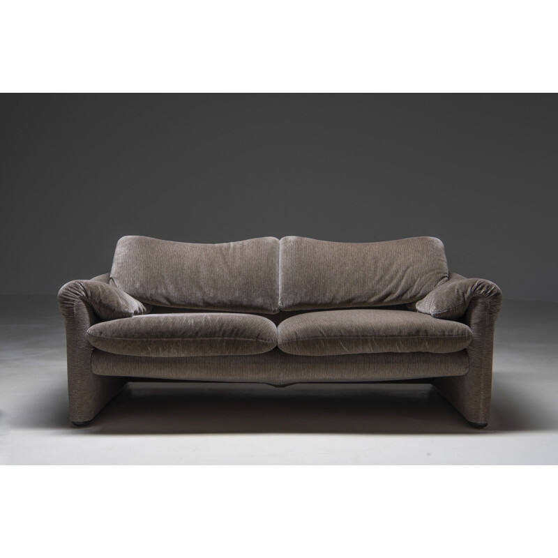 Vintage sofa "Maralunga" by Vico Magistretti for Cassina, 1970