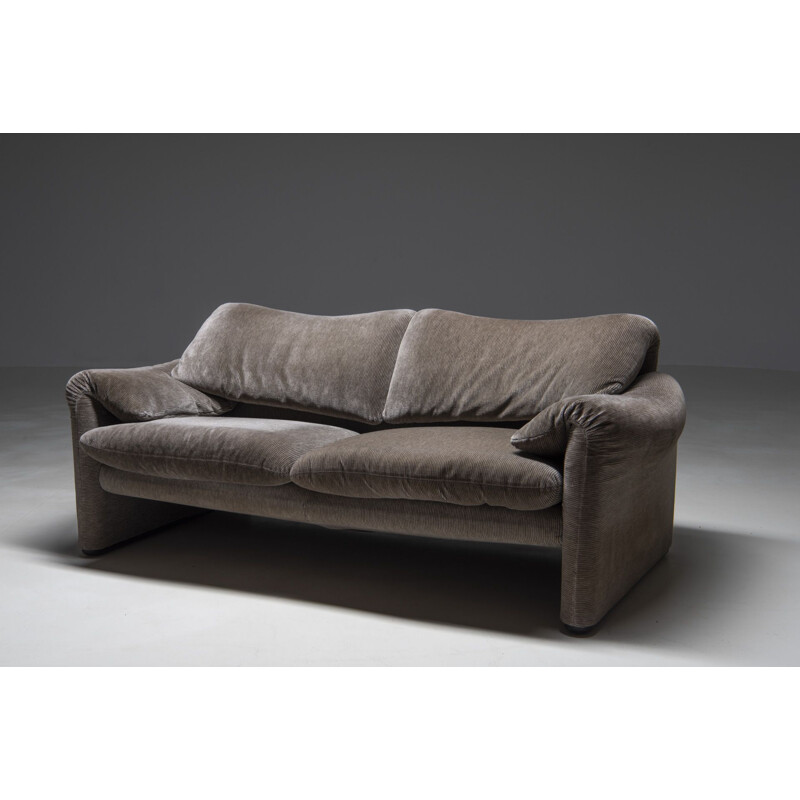 Vintage sofa "Maralunga" by Vico Magistretti for Cassina, 1970