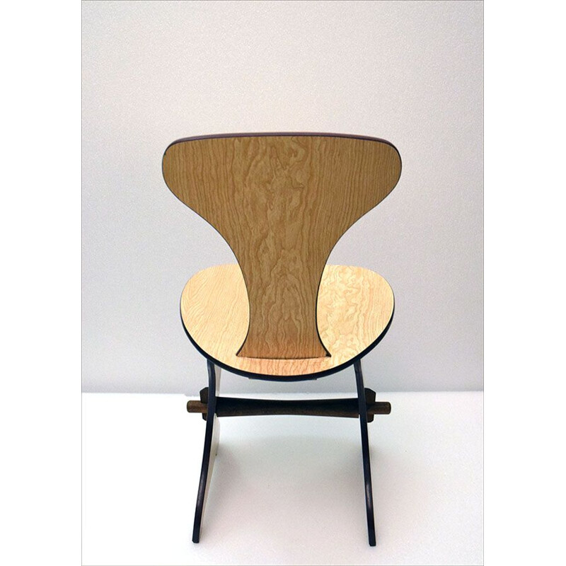 Pareja de sillas de formica italiana de época, 1960