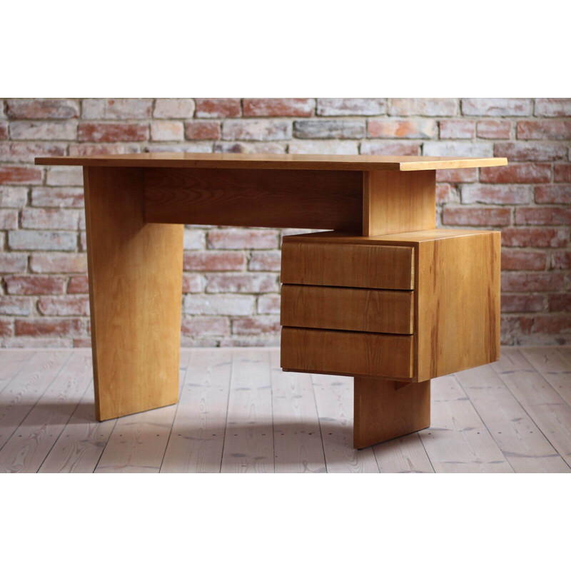 Postmodern vintage desk by Bohumil Landsman, 1970s