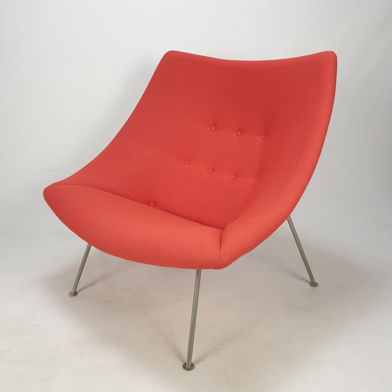 Vintage Oyster armchair by Pierre Paulin for Artifort, 1960s