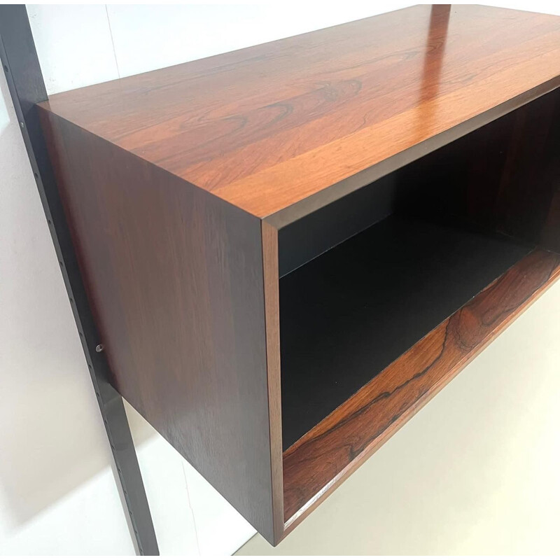 Mueble alto vintage de madera de Poul Cadovius, Dinamarca 1960