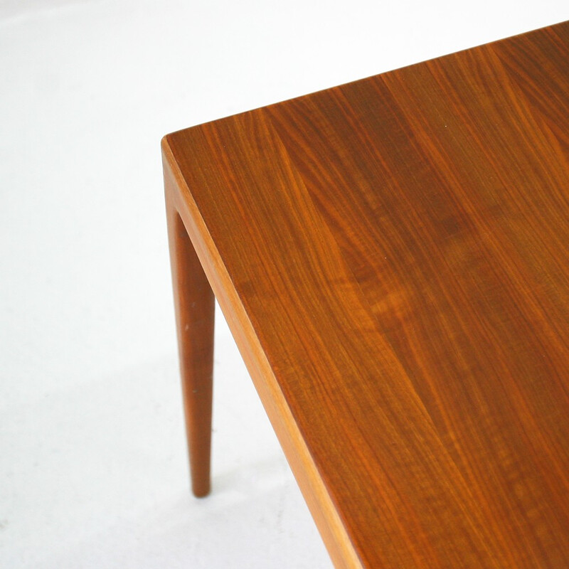 Walnut vintage coffee table - 1960s