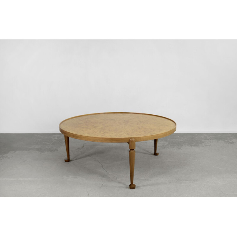 Vintage walnut coffee table "2139" by Josef Frank for Svenskt Tenn, Austria 1952
