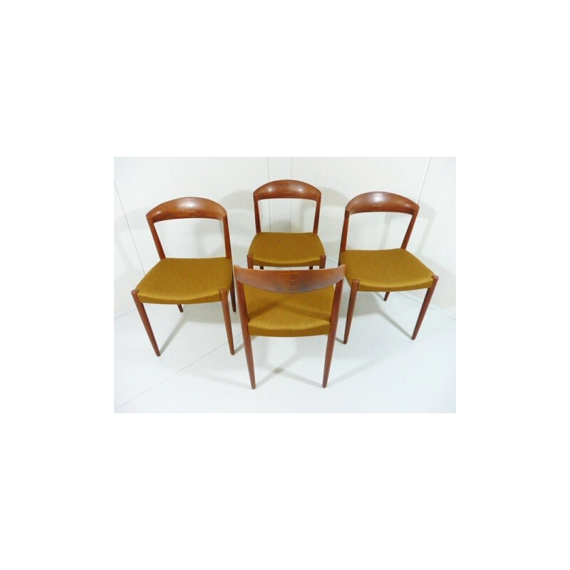 Set of 4 chairs, Knud ANDERSEN - 1960s