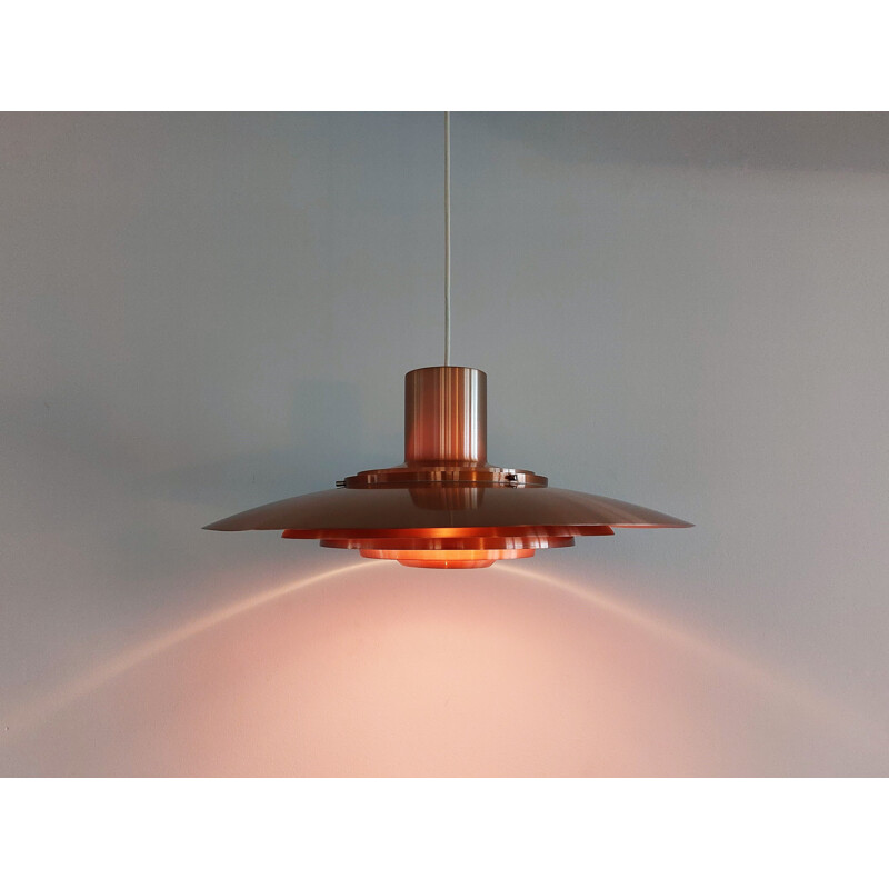 Vintage pendant "P376" by Jørgen Kastholm and Preben Fabricius for Nordisk Solar, Denmark 1960