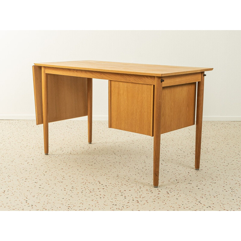 Vintage oak desk with three drawers by Arne Vodder for H.Sigh, Denmark 1960