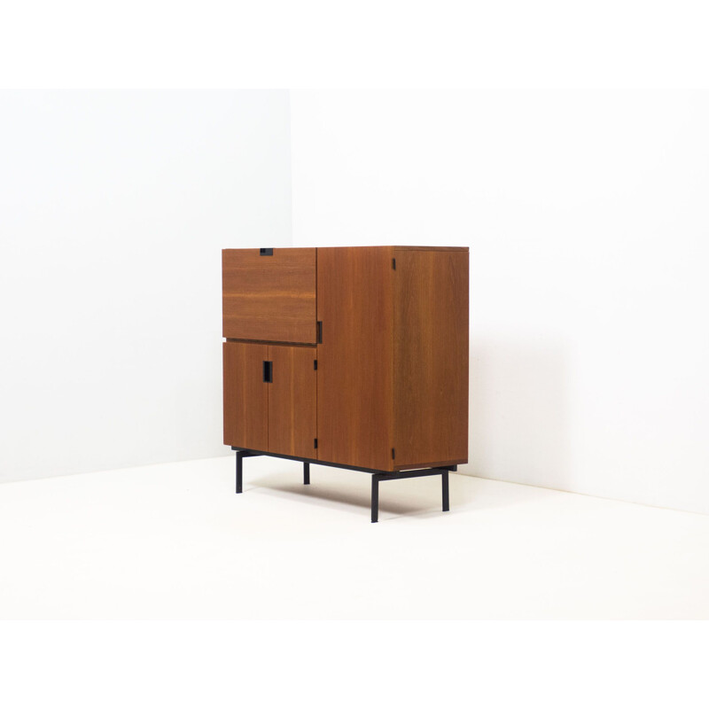 Vintage U+N series "Cu06" highboard by Cees Braakman for Pastoe