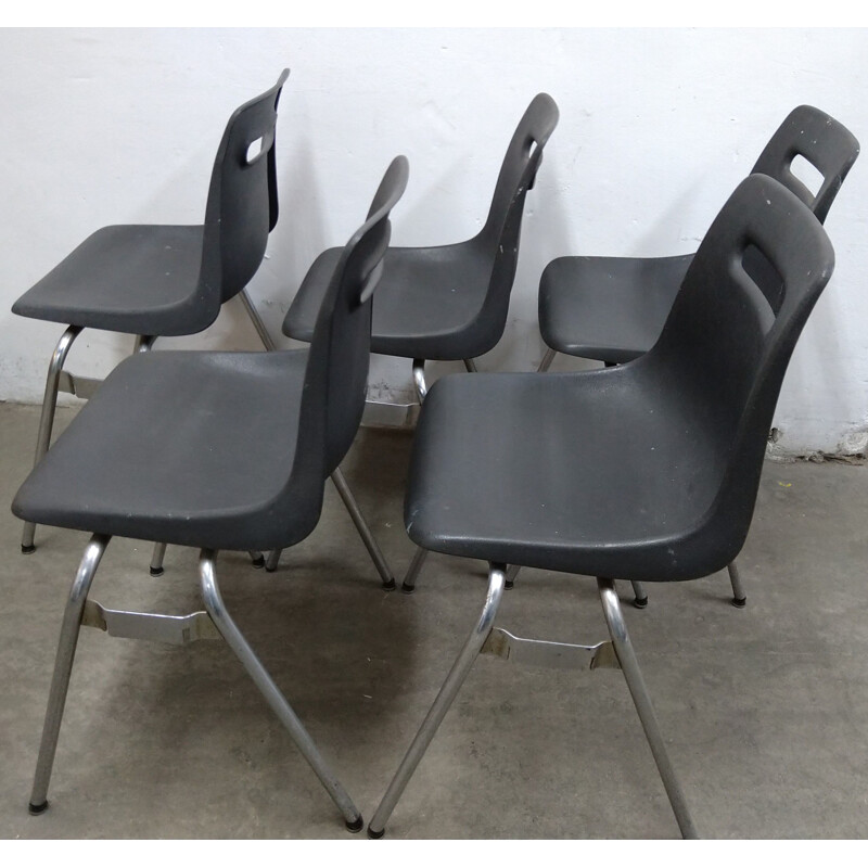 Conjunto de 5 cadeiras vintage de Katwijk, Países Baixos 1975-1999
