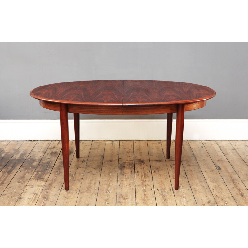 Danish Gudme dining table in rosewood - 1960s