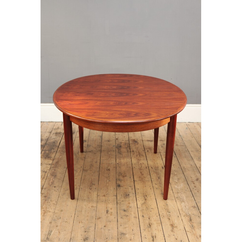 Danish Gudme dining table in rosewood - 1960s