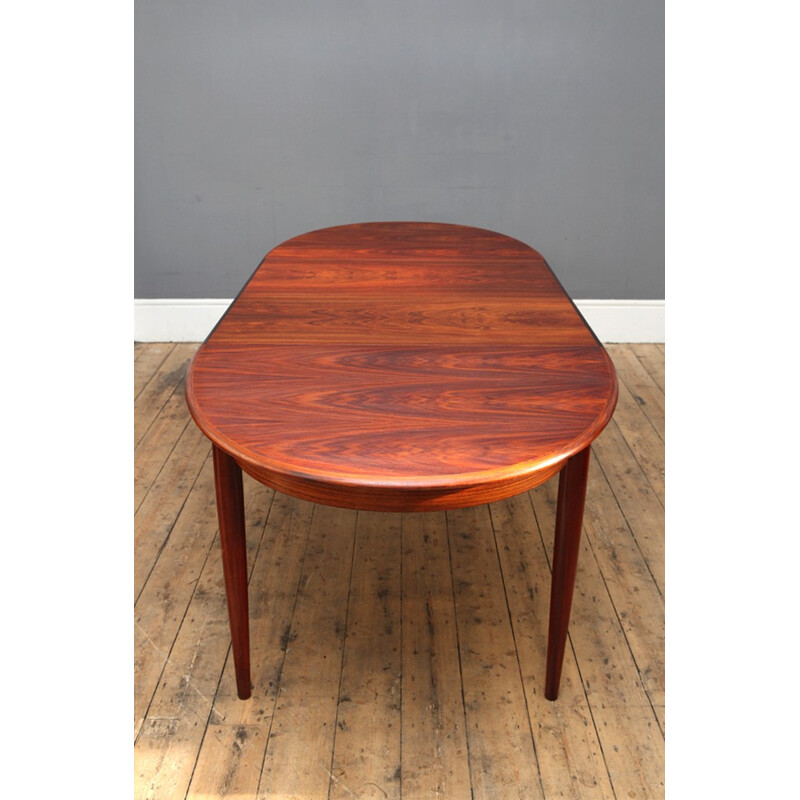 Danish Gudme dining table in rosewood - 1960s