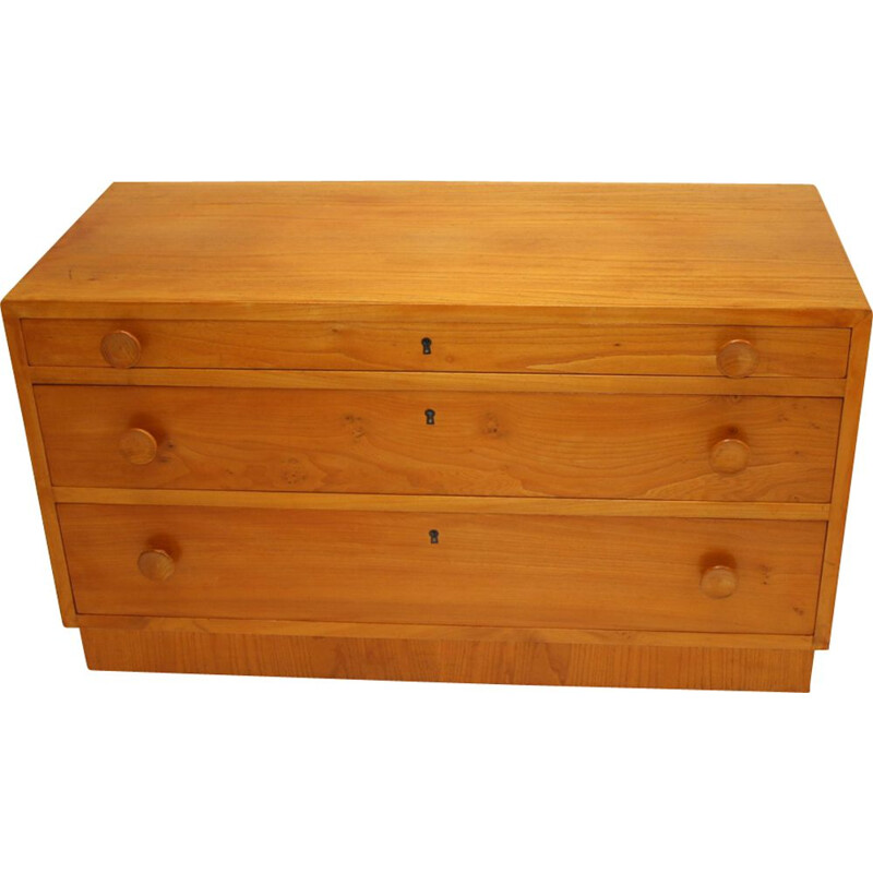 Vintage teak chest of drawers