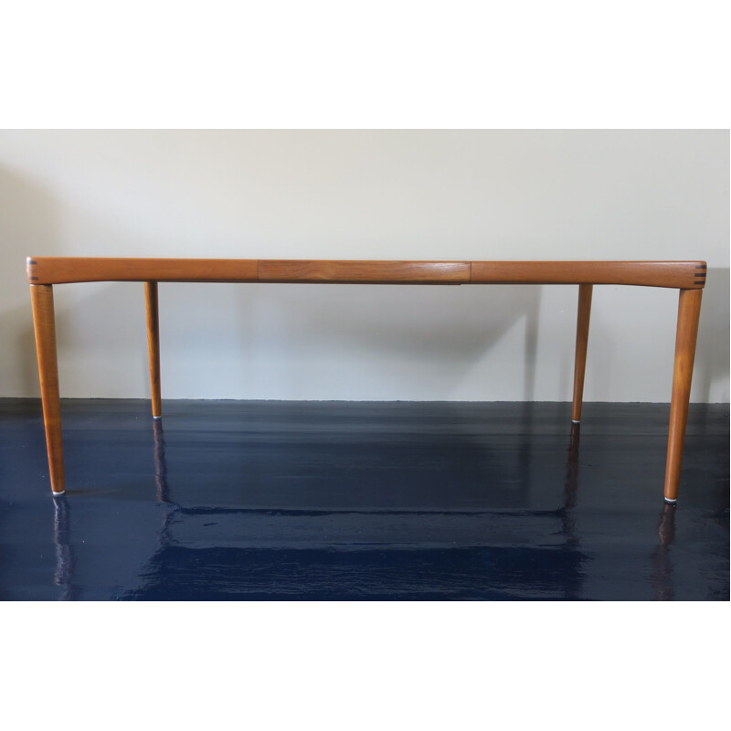 Mid century teak dining set by H.W. Klein for Bramin