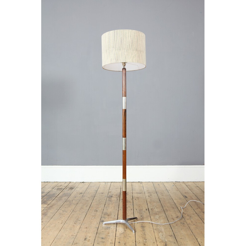 Floor lamp in rosewood - 1960s