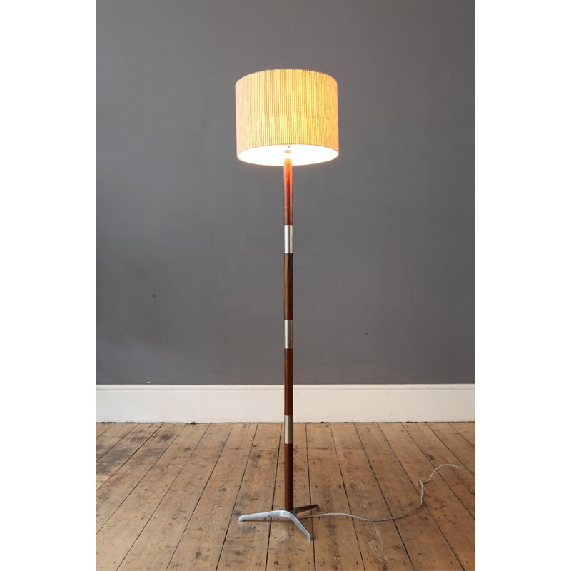 Floor lamp in rosewood - 1960s