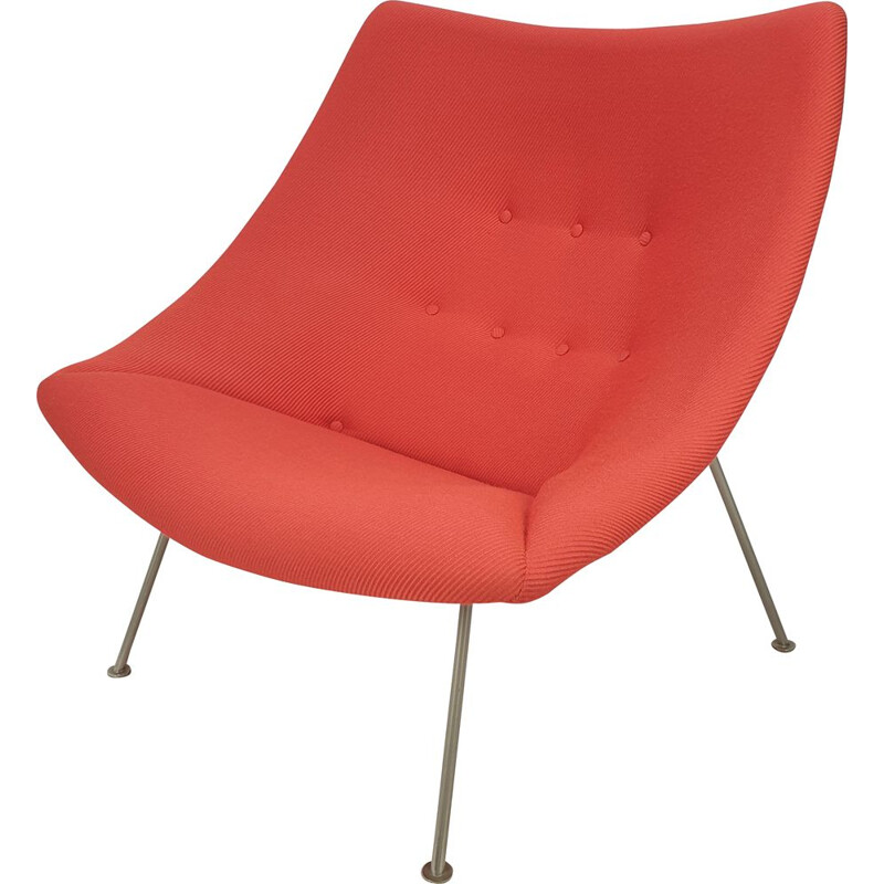 Vintage Oyster armchair by Pierre Paulin for Artifort, 1960s