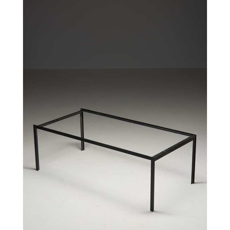 Vintage "T-Angle" coffee table by Florence Knoll for Knoll Int., 1950