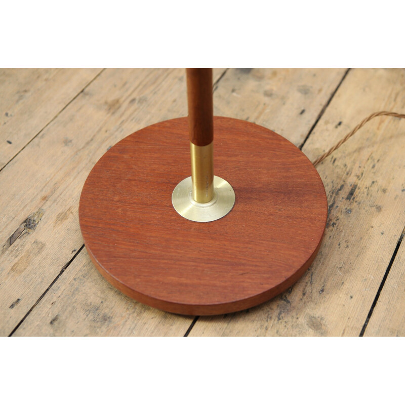 Danish teak floor lamp - 1960s