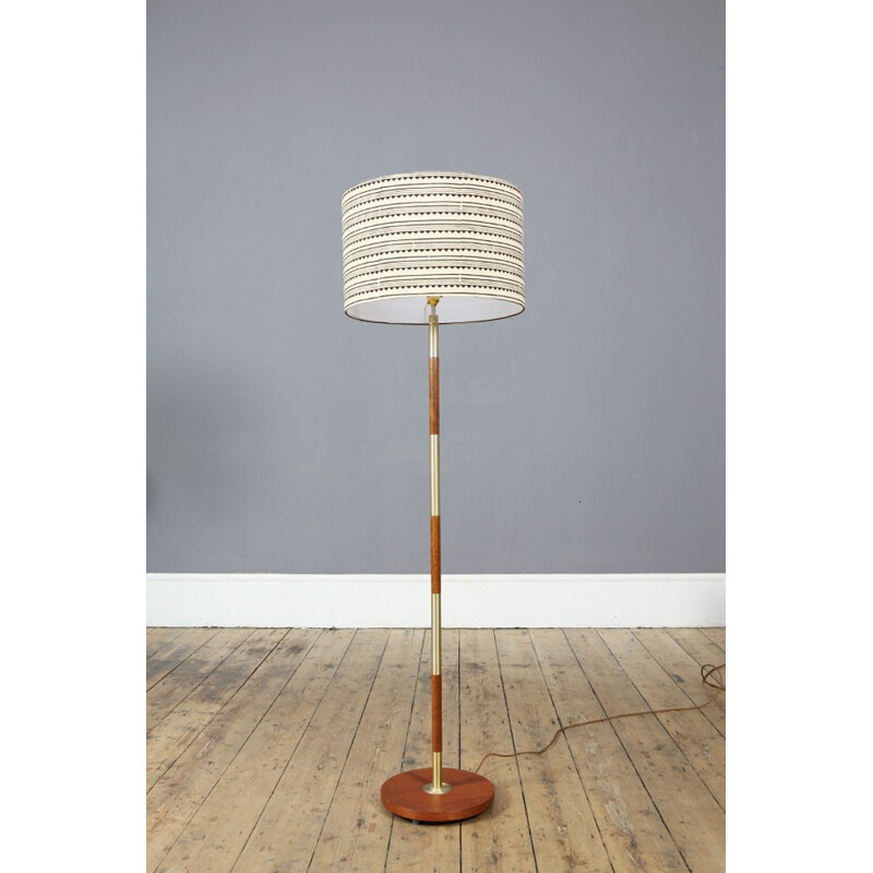 Danish teak floor lamp - 1960s