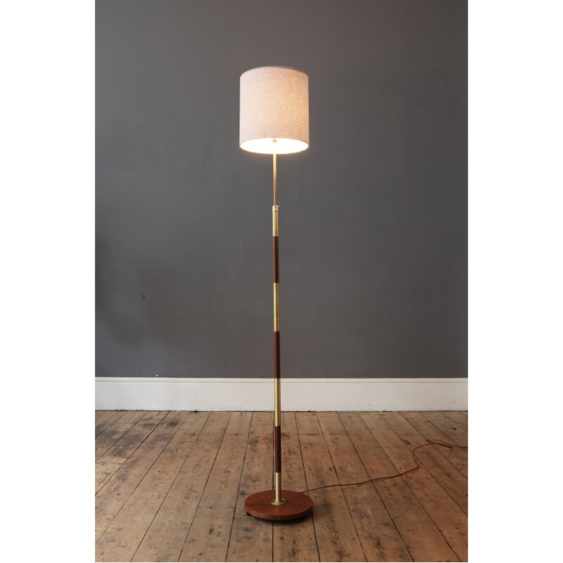 Danish floor lamp in rosewood - 1960s