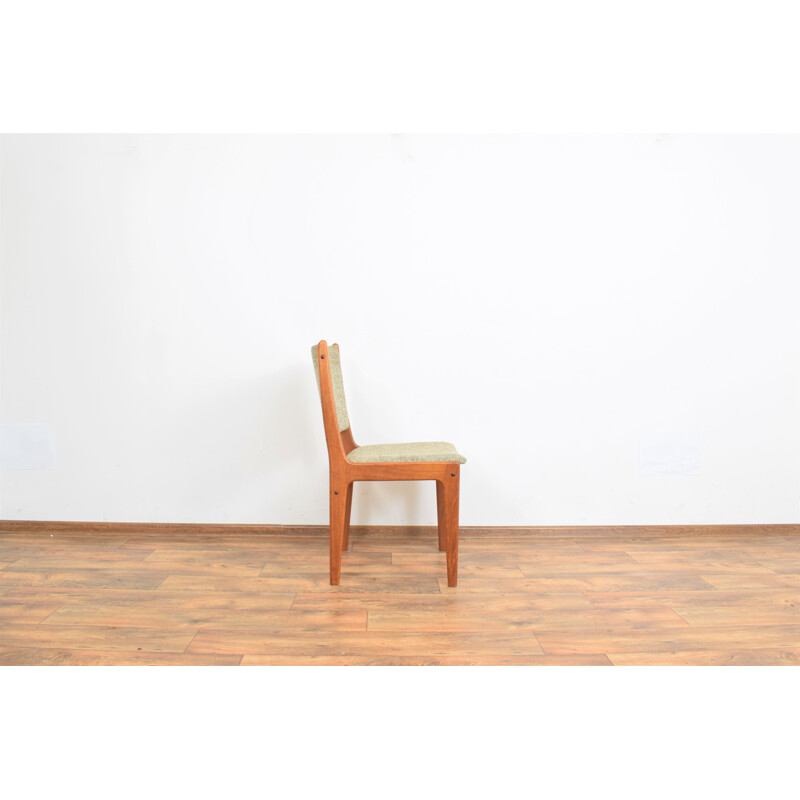 Set of 4 mid-century Danish teak dining chairs by Johannes Andersen, 1960s