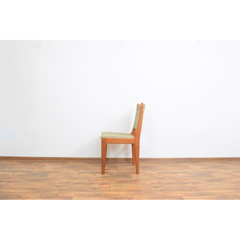 Set of 4 mid-century Danish teak dining chairs by Johannes Andersen, 1960s