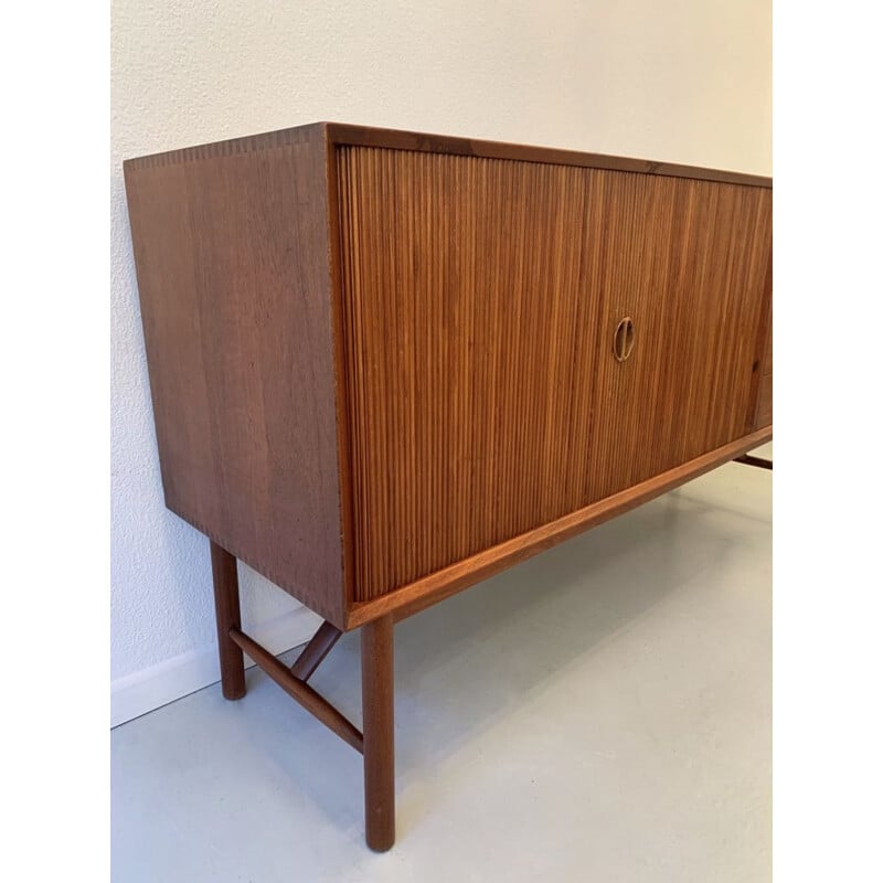 Vintage solid teak sideboard by Peter Hvidt & Orla Molgaard Nielsen for Soborg Mobler