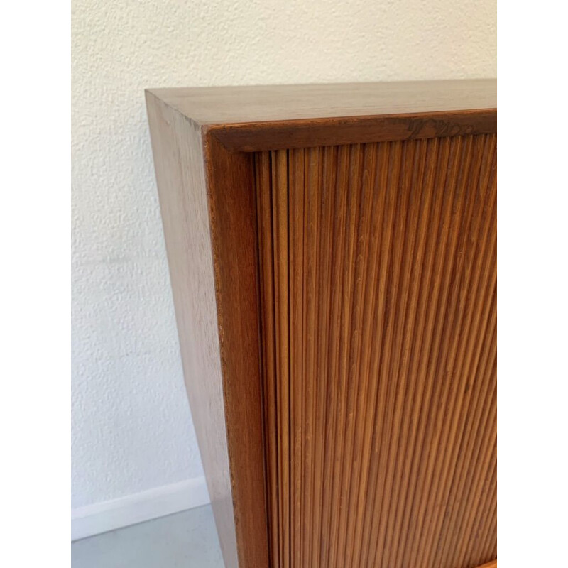 Vintage solid teak sideboard by Peter Hvidt & Orla Molgaard Nielsen for Soborg Mobler