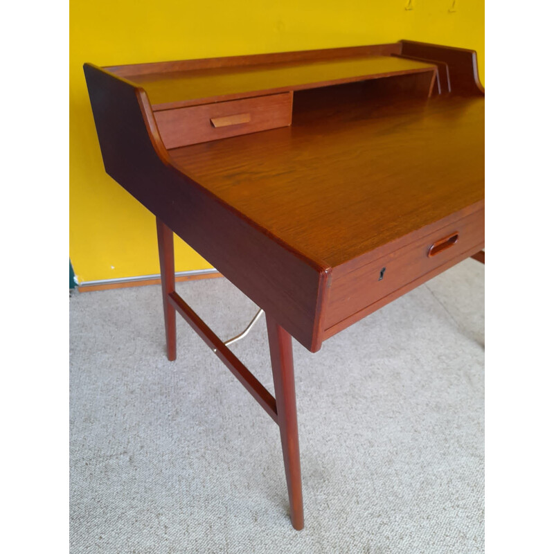 Vintage desk with drawers "56" by A.W Iversen for Vinde Mobelfabrik, Denmark 1960
