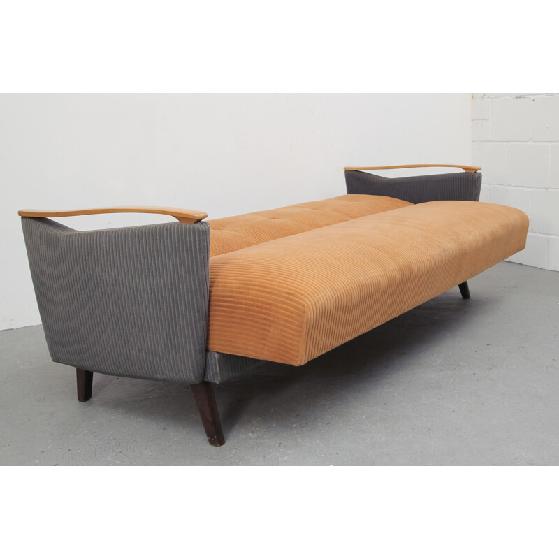 Daybed sofa in fabric - 1950s