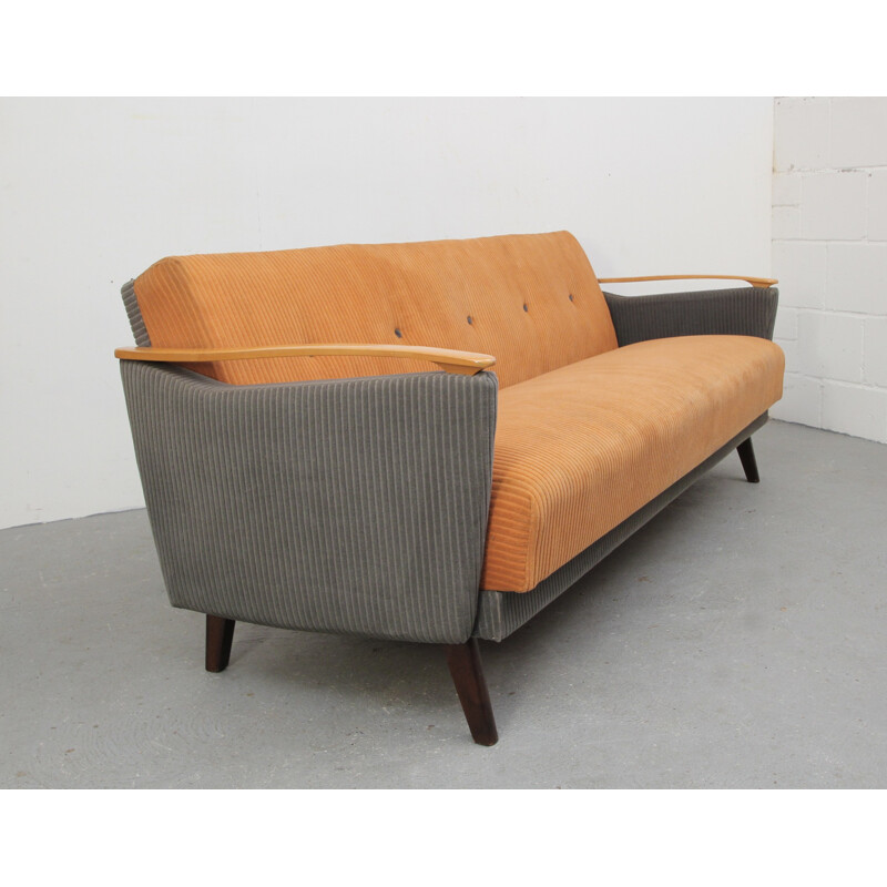 Daybed sofa in fabric - 1950s