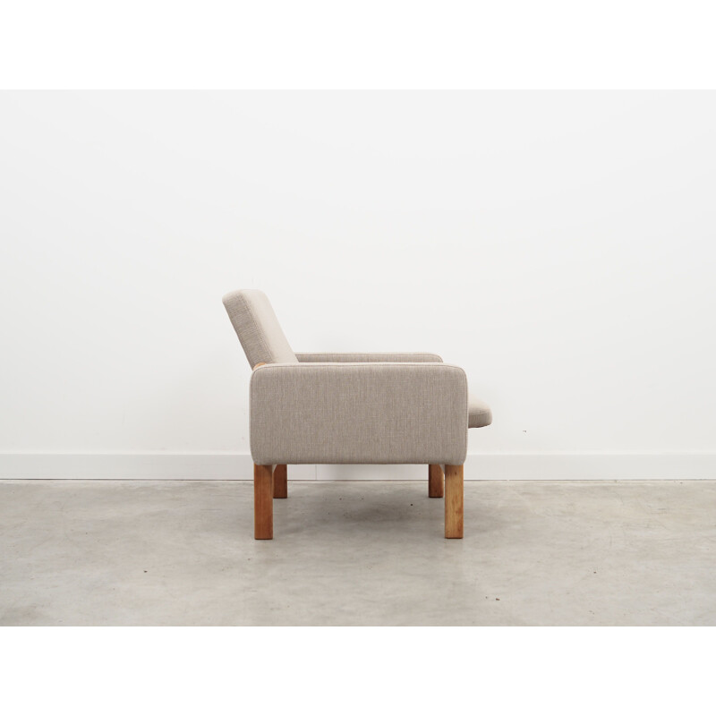 Vintage essenhouten fauteuil van Jørgen Baekmark voor Fdb Møbler, 1960