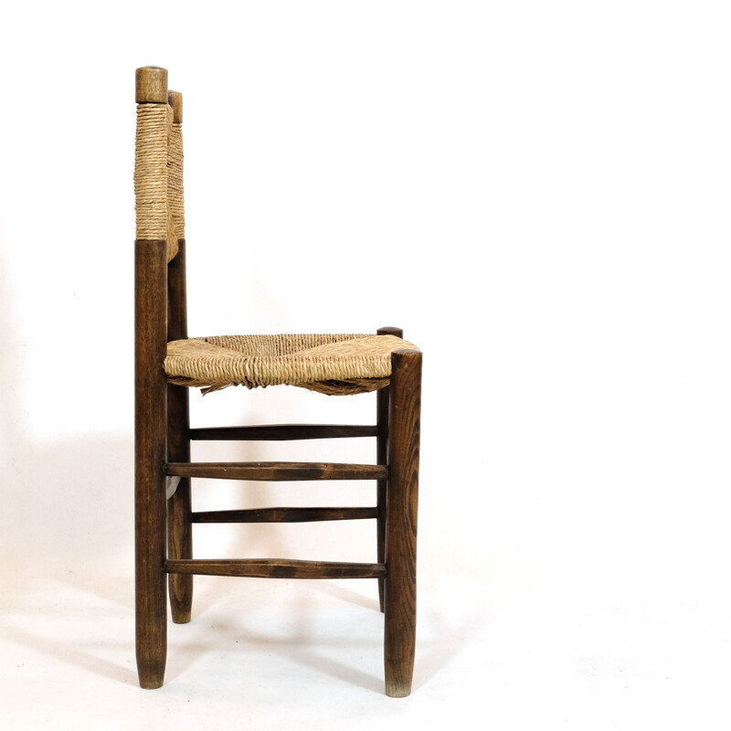 Vintage bauche stoel van Charlotte Perriand, 1950