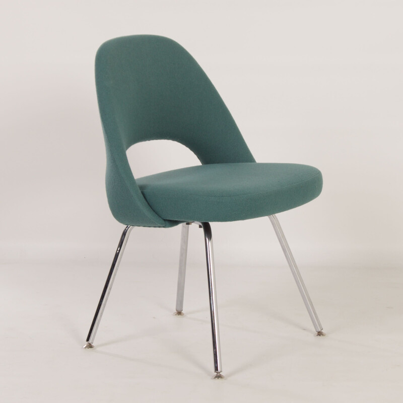 Vintage groene stoel van Eero Saarinen voor Knoll, 2000