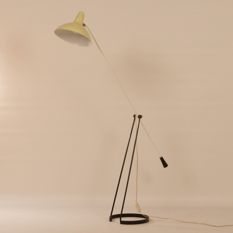 Vintage Tivoli floor lamp by Floris Fiedeldij for Artimeta, 1950s