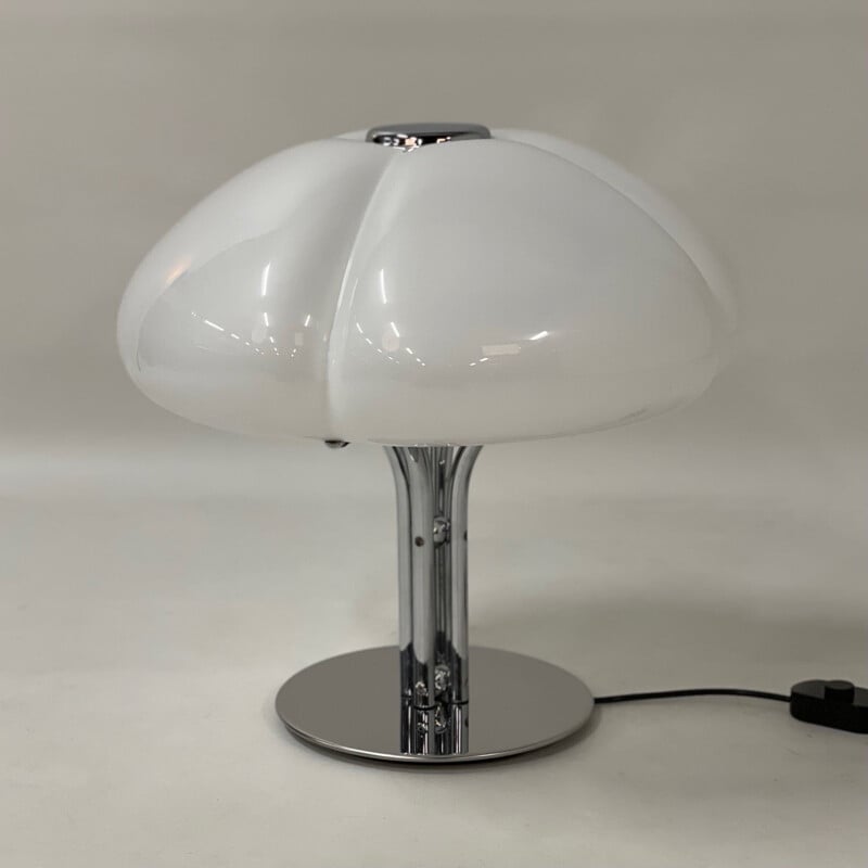 Vintage table lamp Quadrifoglio by Harvey Guzzini for iGuzzini, 1970s