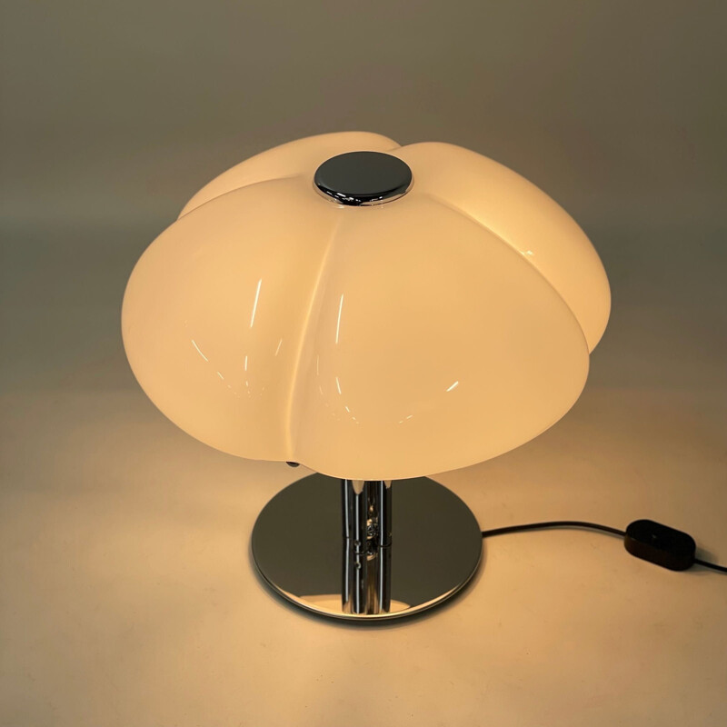 Vintage table lamp Quadrifoglio by Harvey Guzzini for iGuzzini, 1970s