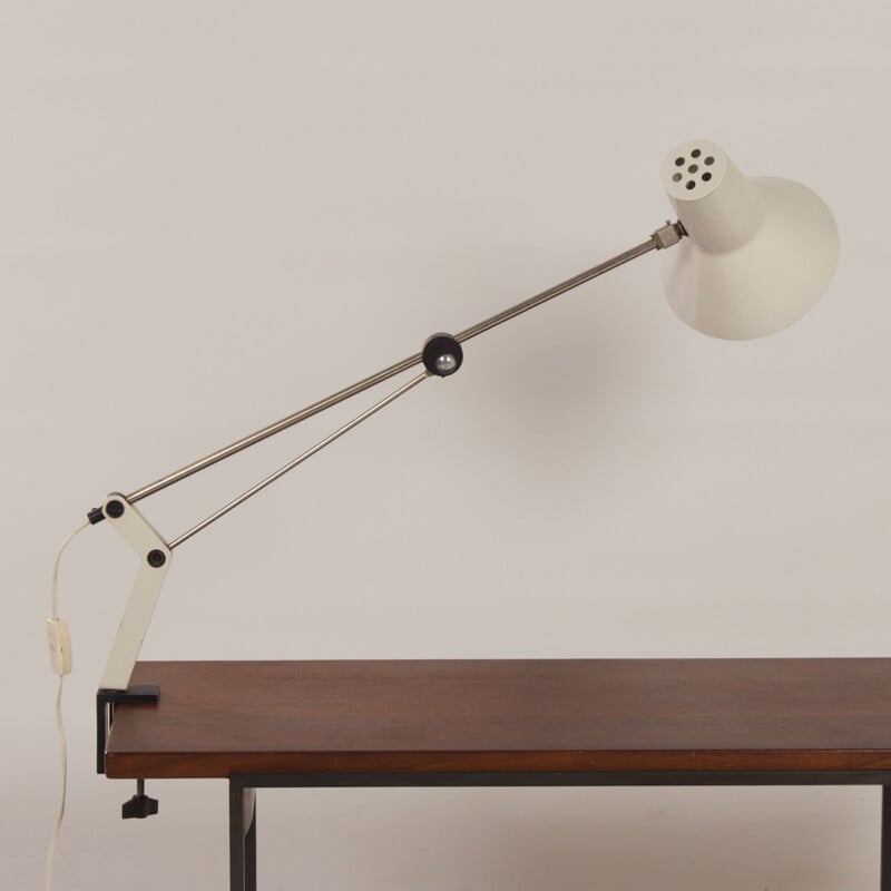 bureaulamp met clip "0163" van Ikea, Zweden 1980