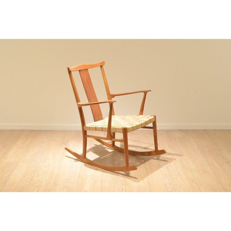 Rocking chair model 1773, Axel O LARSEN - 1940s